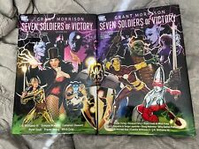 Seven Soldiers Of Victory HC Vol 1 2 Grant Morrison J.H. Williams III Lot OOP picture