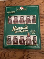 Vintage Nostalgic GlassChristmas Lights w/ Box picture