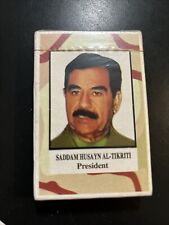 Saddam Husayn And Iraqi Most Wanted Playing Cards Deck From Gulf War picture