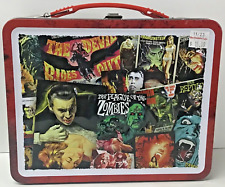 Hammer Horror Retro Style Lunchbox Tin Tote Dracula Christopher Lee New picture