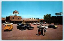 CAMERON, AZ Arizona ~  Roadside CAMERON TRADING POST  c1950s Cars Postcard picture