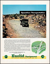 1953 Euclid Equipment Euclid Road Machinery Cleveland retro photo print ad LA41 picture
