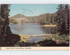 Postcard Island Lake Grand Mesa Colorado USA picture