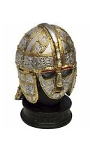SUTTON HOO HELMET MEDIEVAL ANGLO SAXON ARTEFACTS FIND BURIAL SHIP ORNAMENT picture