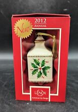 Lenox 2012 Holiday Pierced Ornament  SKU#29429 Christmas Pierced Holly Berry  picture