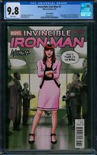 Invincible Iron Man #7 ⭐ CGC 9.8 ⭐ Women of Power Variant 1st Riri Williams 2016 picture