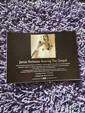 TPGM28 ADVERT 5X8 JAMES YORKSTON : 'ROARING THE GOSPEL' COLLECTION picture