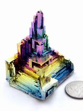 BUTW AAA grade Lab-Created Rainbow Colored Bismuth Crystals Lapidary 3747P picture