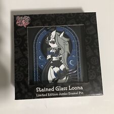 Helluva Boss Stained Glass Loona Limited Edition Jumbo Enamel Pin Vivziepop picture