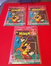 Whitman 3 Packs Walt Disney Comics Sealed Lot of 3 Mickey Donald Chip and Dale picture