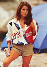 Lone Star Beer Poster Pretty Girl Lone Star Texas Vintage Poster ‘90s picture