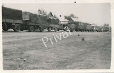 Photo WWII Armed Forces Soldiers Retreat Convoy' Stalino Donezk Донецьк picture