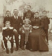 Dover Delaware Cabinet Photo Albert Kichline Family Kent Vintage 1890’s picture