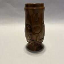 Vintage Sam’s Restaurant Group Okinawa Wooden Tiki Cup picture