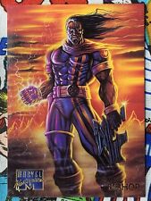 1995 Marvel Masterpieces Bishop #12 Base Card Dimitrios Patelis picture