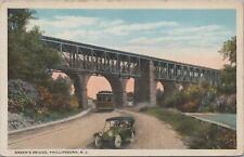 Postcard Green's Bridge Phillipsburg NJ  picture