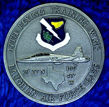 USAF 47th Flying Training Wing Laughlin AFB Challenge Coin PT-20 picture