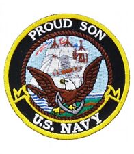 U.S. Navy Proud Son Patch, Military Patches picture
