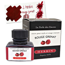J. Herbin Bottled Ink for Fountain Pens 30mL - Rouge Grenat H130-29 picture