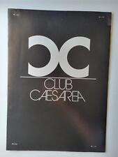 1976 Club Caesarea Papa Lou's East 86th St New York City Menu Vintage Original picture