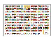 Leisure Sheet “List of Flags of the World” LSWF picture