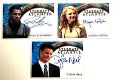 Lot of (3) 2009 Rittenhouse Stargate Heroes Autograph Cards from Rittenhouse picture