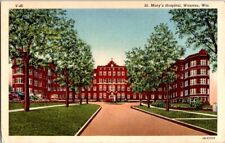 Vintage Postcard St. Mary's Hospital, Wausau, Wisconsin   Unposted picture
