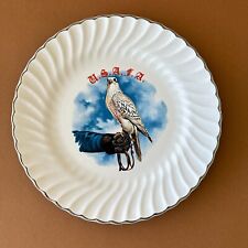 Vintage U.S.A.F.A. Falconry Collector Plate 10 inch, US Air Force Cadet Program picture