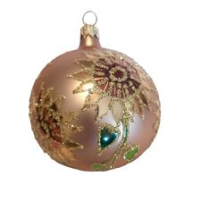 CHRISTOPHER RADKO ST VINCENT’S PRIZE BALL ORNAMENT 96-211-0 4” picture