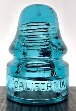 BLUE CD 133 California Glass Insulator  picture