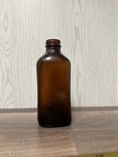 Vintage Antique Amber Bottle Rorer Medicine Brown glass picture