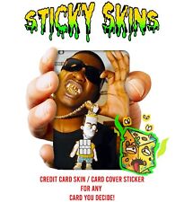 Guccimane Bart Chain Credit Card Skin Cover / Wrap Decal Pre-Cut Sticker picture