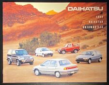 1990 Daihatsu Full Line Sales Brochure Charade Rocky 4x4 8 Pages picture