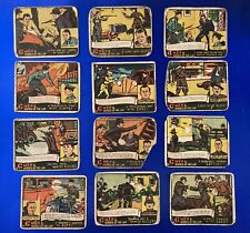 Lot Of 12 - 1936 G-Men & Heroes of the Law Gum Inc Cards picture