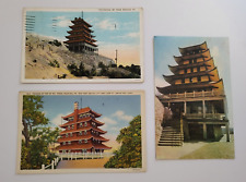 Lot of 3 Reading Pa.~Pennsylvania~The Pagoda~Scenic View Vintage Postcards picture