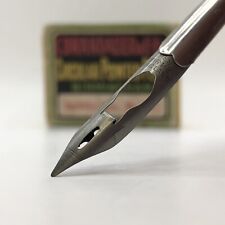 C. Brandauer & Co Scribbler Pen Nib 147 Vintage Circular Pointed Dip Pen Nibs picture