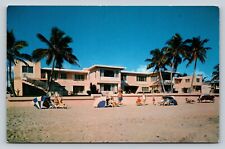 Villa Caprice Lauderdale-by-the-Sea Florida Beach View Vintage Postcard 1833 picture
