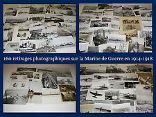 WAR 1914-1918 OVER 160 PHOTOGRAPHIC REPRODUCTIONS ON THE NAVY picture