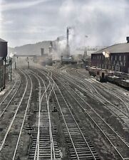 1938 PITTSBURGH RAILROAD YARDS -  PHOTO (200-J) picture