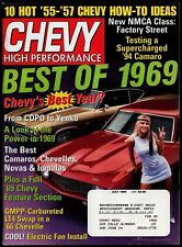 JULY 1999 CHEVY HIGH PERFORMANCE MAGAZINE, BEST OF '69, COPO, YENKO, CAMARO picture