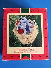 Hallmark Ornament - Treetop Trio - Clip on picture
