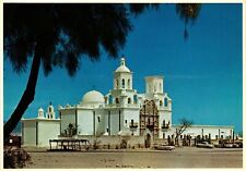 Vintage Postcard 4x6- San Xavier Del Bac Mission, Tucson, AZ UnPost 1960-80s picture