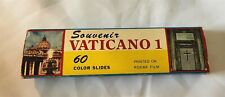 Vintage 60 Souvenir Color Slides on Kodak Film Vaticano 1 Vatican Italy NEW picture
