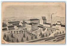 c1910's Aerial View Sioux City Seed Company Buildings Sioux City IA Postcard picture