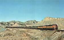 California Zephyr Rio Grande 5674 Cisco Utah Train Railroad Moffat Postcard D62 picture
