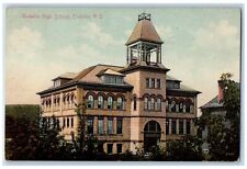 Enderlin North Dakota ND Postcard Enderlin High School Building Exterior 1909 picture