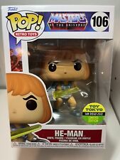 Funko Pop HE-MAN #106 2022 SDCC Exclusive Limited Edition MOTU Figure W/PP picture