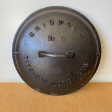 Vintage Griswold No 8 Tite-Top Dutch Oven Cast Iron LID ONLY 2551A USA picture