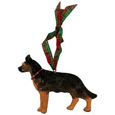 Kurt Adler Dandy Dog German Shepherd Resin Christmas Tree Ornament picture