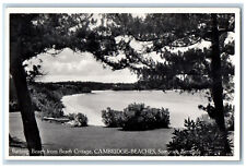 Somerset Bermuda Postcard Cambridge Bathing Beach Cottage c1920s RPPC Photo picture